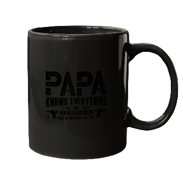 Discover Papa Knows Everything Father'S Day Mugs