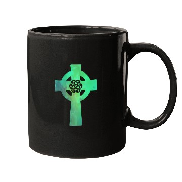 Discover Irish Celtic Cross Knot St Patrick'S Day Christian Mugs