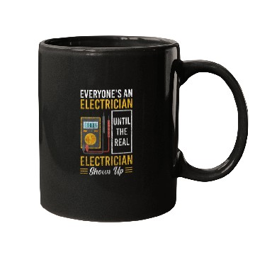 Discover Electronic Engineer Craft Voltage Lightning Mugs
