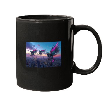 Discover Electric Birds Mugs