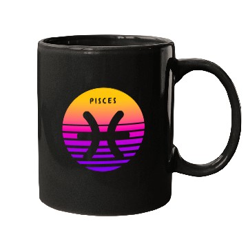 Discover Pisces Zodiac Sign Sunset Pisces Mugs
