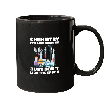 Discover Chemist Chemistry It'S Like Cooking Scientist Mugs