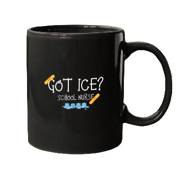 Discover Got Ice School Nurse Mugs