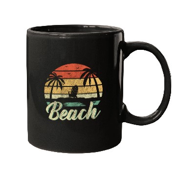 Discover Palm Trees Beach Mugs