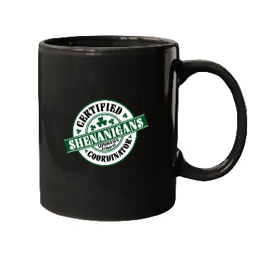 Discover Shenanigans Coordinator Shamrock St Patrick'S Day Mugs