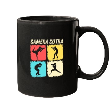 Discover Camera Sutra Funny Photography Camera Lover Mugs