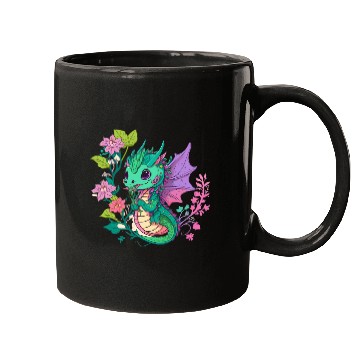 Discover dragon Hello Spring Happiness Time 1 Mugs