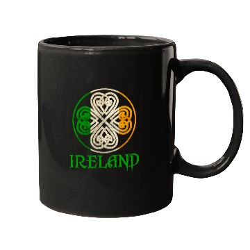 Discover Celtic Knot Clover Ireland St Paddys Day Irish 202 Mugs