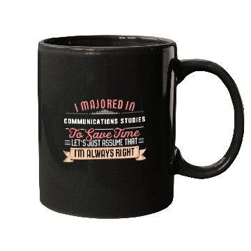 Discover Communications Studies Major Studen Graduation Mugs
