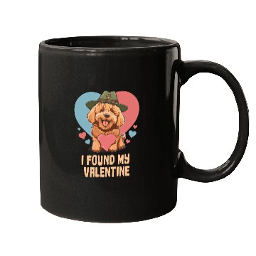 Discover Funny Goldendoodle Dog Dad Doodle Mom Cute Dog Mugs