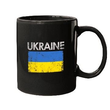 Discover Ukraine Ukrainian Flag Pride Mugs