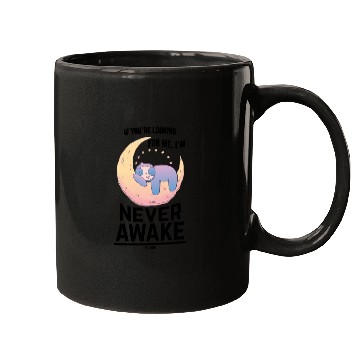 Discover Sleeping sloth on the crescent Mugs