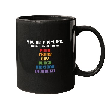 Discover Trans Gay Black Mexican Disabled Mugs