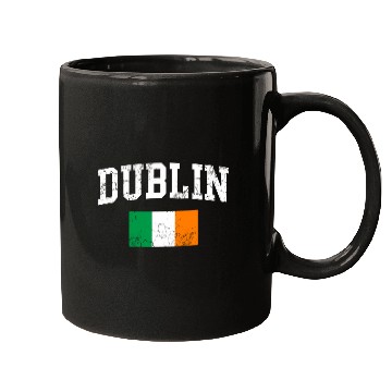 Discover Dublin Ireland Irish Flag St Patrick'S Day Mugs