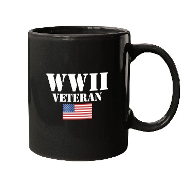 Discover American Patriot Wwii Veteran Military World War 2 Mugs
