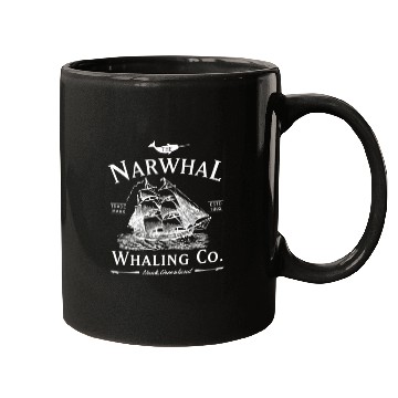 Discover Narwhal Whaling Co Mugs