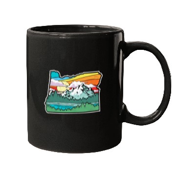 Discover Oregon Nature Outdoors Mugs