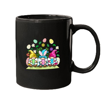 Discover Happy Easter Gnomes Egg Hunting For Mugs