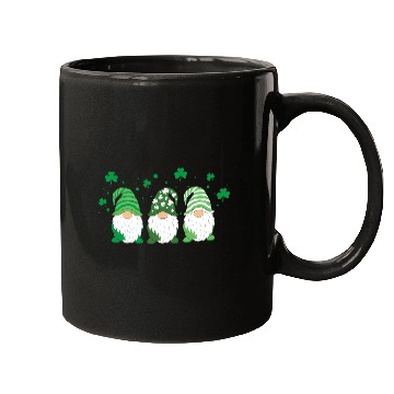 Discover Gnomes Holding Shamrock Leopard Plaid St Patrick'S Mugs