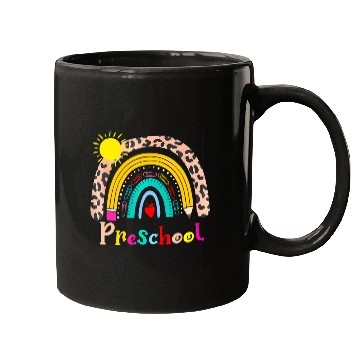 Discover Team Preschool Squad Back To School Rainbow Teache Mugs