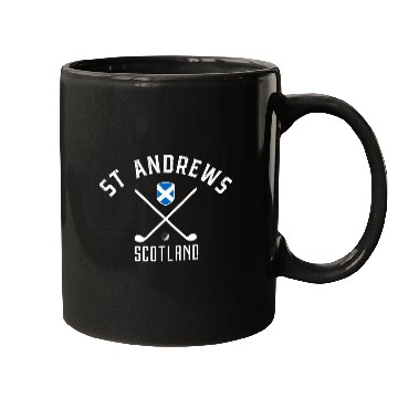 Discover St Andrews Scotland Golf Mugs