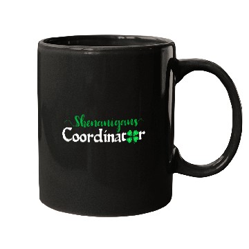 Discover Shenanigans Coordinator ShamrocSt PatricDay Mens Mugs