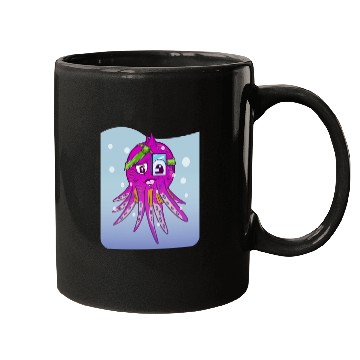 Discover Cute pink octopus Mugs