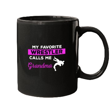 Discover Wrestling Grandma Mugs