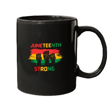 Discover Black Freedom Juneteenth Strong Mugs