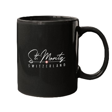 Discover St Moritz Switzerland For Mugs