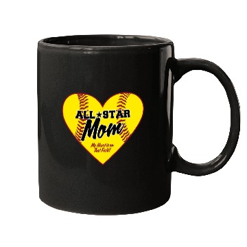 Discover All-Star Softball Mom Mugs