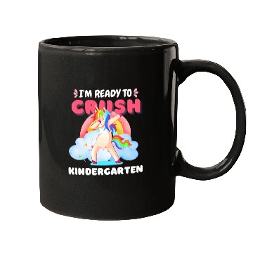 Discover Kindergarten Unicorn Rainbow Back to School Mugs