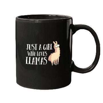 Discover Llama Just A Who Loves Llamas Mugs