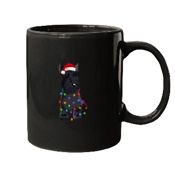 Discover Scottish Terrier Lights Dog Mugs
