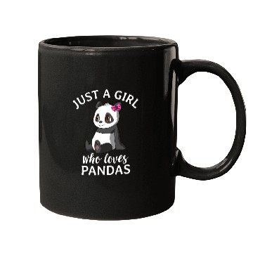 Discover Just A Who Loves Pandas Panda Mugs