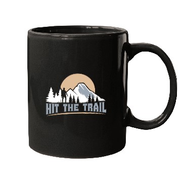 Discover Hit the Trail Mountaineers Wanderlust Hiking Mugs