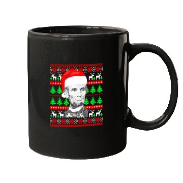 Discover Abraham Lincoln Santa Ugly Mugs