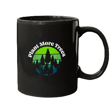 Discover Plant More Trees Save Planet Earth Tree Hugger Ear Mugs