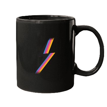 Discover Lightning Bolt With Colorful Mugs