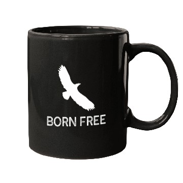 Discover Born Free Flying Eagle Mugs