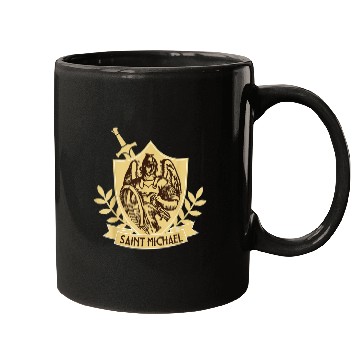 Discover Saint Michael Patron Saint of Police Officers Mugs