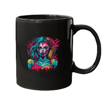 Discover Zombie Girl Mugs
