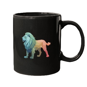 Discover Lion silhouette Mugs