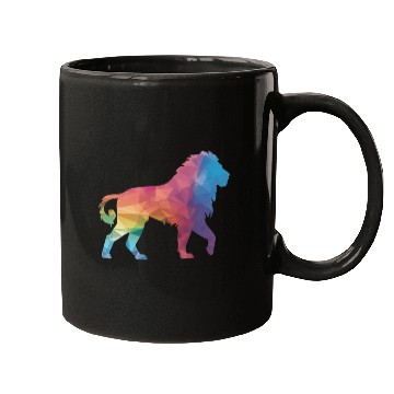 Discover Lion silhouette Mugs
