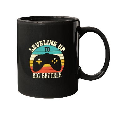 Discover Level up to Big Brother Mugs