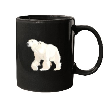 Discover Polar Bear Arctic Animal Realistic Mugs