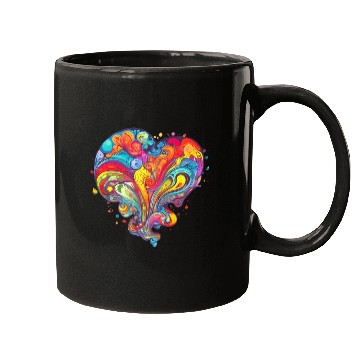 Discover Psychedelic Love Mugs