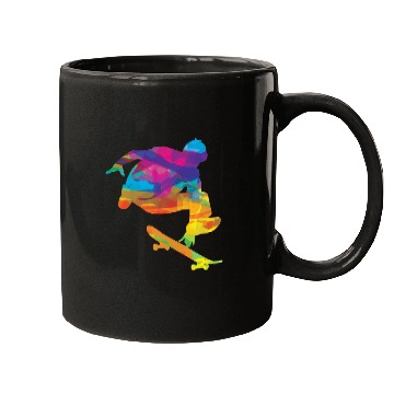 Discover Psychedelic Skateboard Mugs