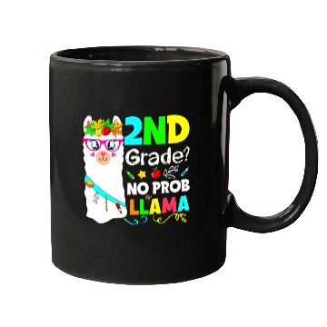 Discover No Prob-Llama 2nd Grade Squad Back To School Teach Mugs