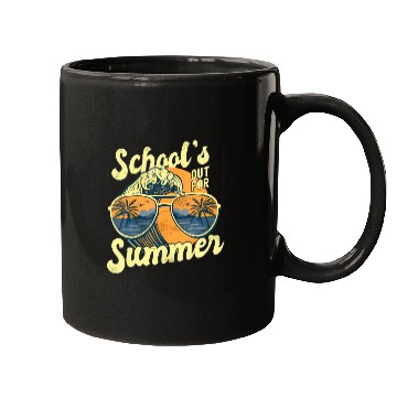 Discover Schools Out For Summer For Teacher Cool Last Day V Mugs